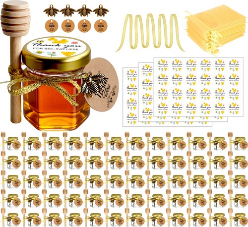 Small honey jar mini - honey,