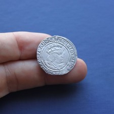 Hammered Silver Coin Henry 8th