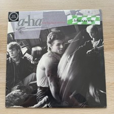 SEALED 1980s US Pressing A-Ha Hunting High and Low Complete + Hype Sticker!