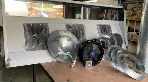 Commercial kitchen hood canopy - commercial, hood/canopy