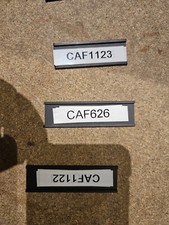 Channel Label Holders 7cm x