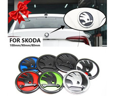 Pcs 80mm/90mm Skoda Emblem