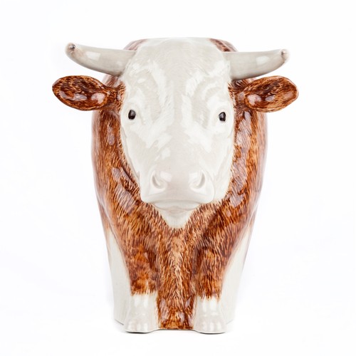 Quail ceramic flower vase - ceramic,