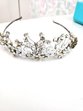 Halo & co tiara,  crystal