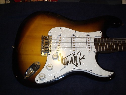 Michael fox signed - j, guitar