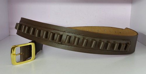 Leather cartridge belt - leather,