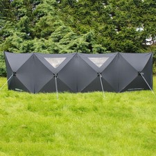 OUTDOOR REVOLUTION PRONTO PRO 4 WINDBREAK PREMIUM POP UP WINDSCREEN CAMPING