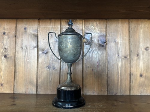 Large vintage silver - , plate