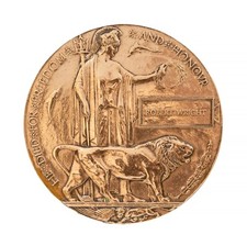 WW1 Memorial Plaque Robert