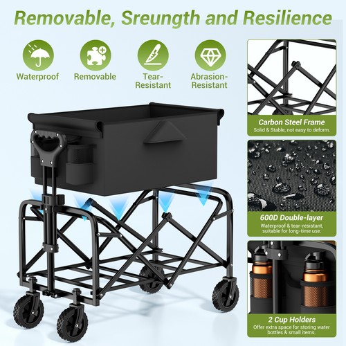 2026 folding wagon pull along - wagon,