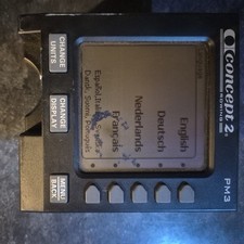 Concept 2 PM3 Rowing Machine