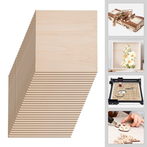 30pcs 40x40cm basswood sheets - 30pcs,
