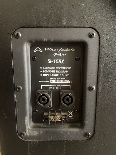 Wharfdale pro 15bx 900w 8 - wharfdale,