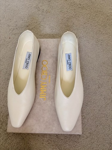 Jimmy choo white - choo, leather
