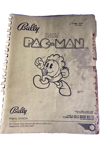 Bally pinball division baby - bally,