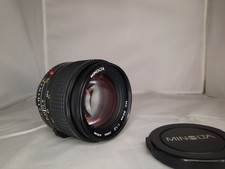 Minolta MD 50mm f/1.2 fast