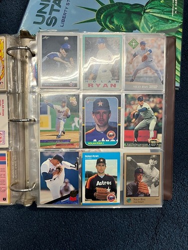 Huge baseball card binder - binder, 90's