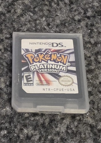 Pokémon platinum cartridge - platinum,