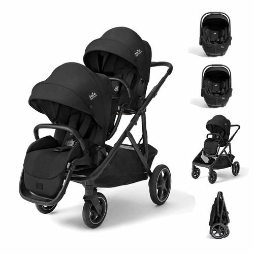 Twin pushchair travel - twin, system