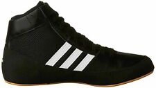 adidas Kids Havoc Wrestling Shoes MMA Boxing Boots Trainers Childrens Black HVC
