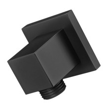 Accessory Shower Hose Connector Bathroom Black Connector Elements Modern