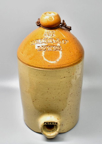 Antique beard co flagon - antique,