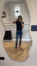 Zara Skinny Ripped Jeans Size
