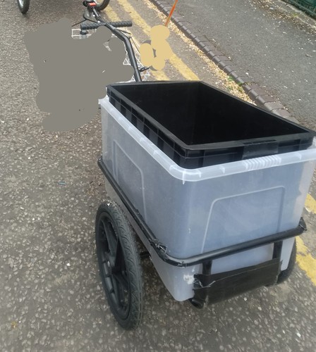 Bike trike trailer - trailer, two