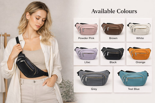 Waist bum bag - bag, unisex