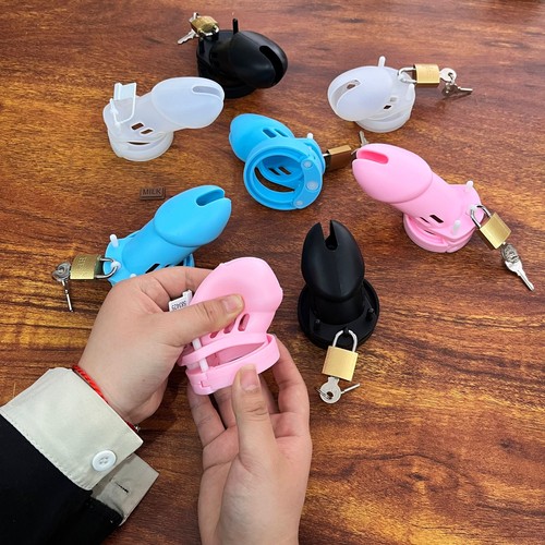 Super soft silicone chastity - silicone,