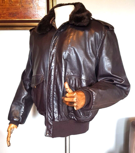 Vintage schott leather - , flyer