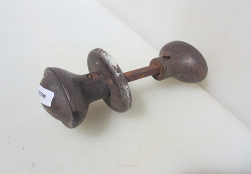 Vintage bakelite door knobs - bakelite,