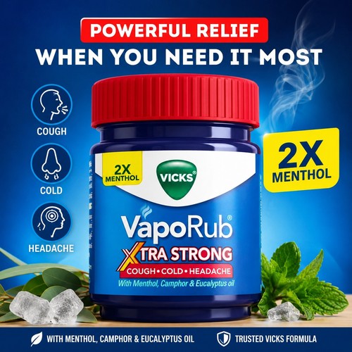 Vicks vaporub xtra strong - vicks,