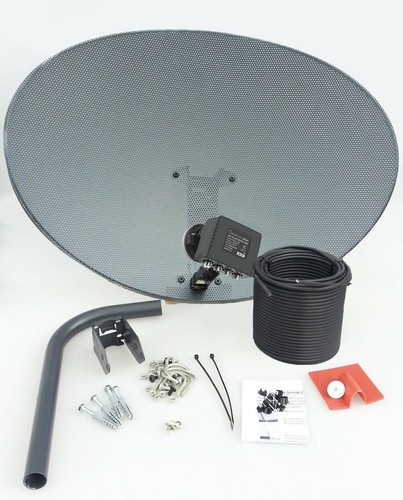 Zone satellite dish quad - dish, &