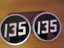 FOR MASSEY FERGUSON   135 TRACTOR SIDE BADGE