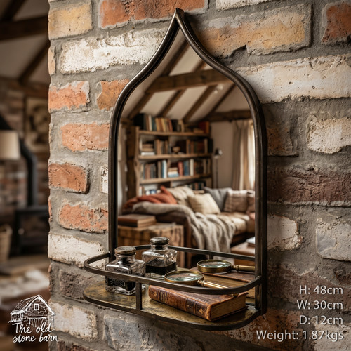 Rustic arched wall - arched,