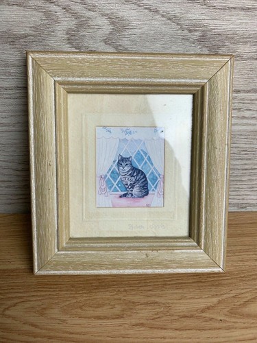 Sharon jervis framed cat - sharon,