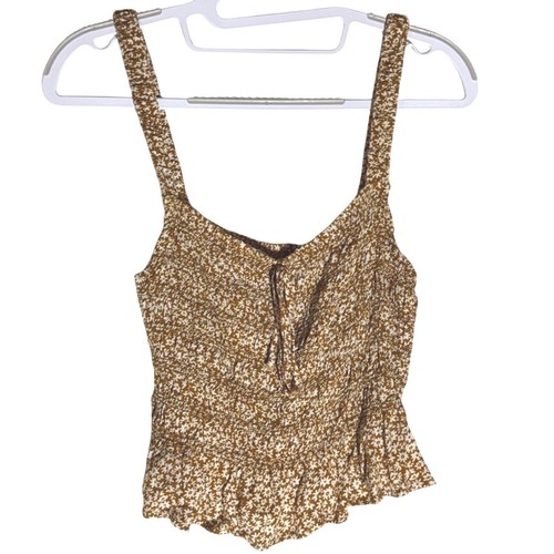 Suite 2939 brown floralsmocked - suite,