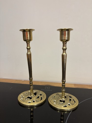 Antique pair matching - antique, brass