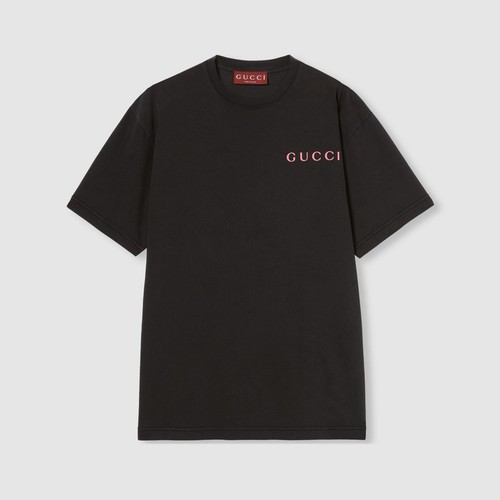 Gucci mens black shirt short - mens,