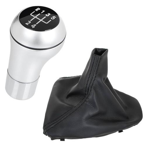 Gear knob - +, gaiter