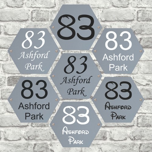 Dove grey modern - grey, hexagon