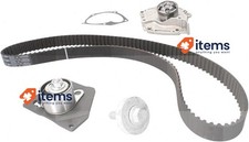 Gates KP15610XS Water Pump with Gear Belt Set Black