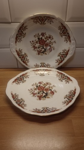 Two vintage colclough cake - vintage,