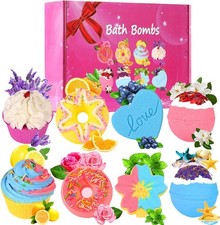 Bath Bombs, 8 Large Bath Bombs