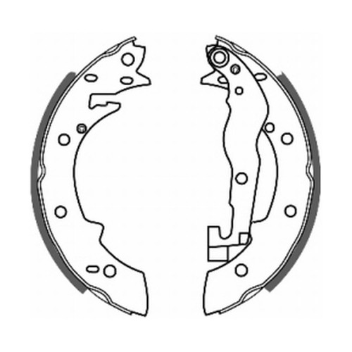 Brake shoe fits volvo - brake,