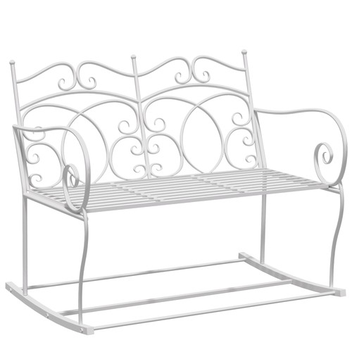 Outsunny seater metal garden - metal,