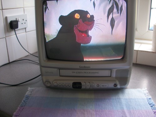 Goodmans crt vhs vcr - tv,