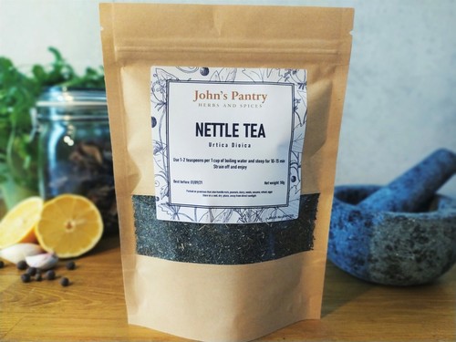 Stinging nettle herb tea - stinging,
