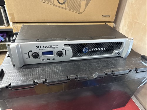 Crown xls1500 power - xls1500, amplifier